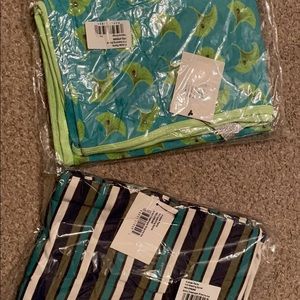 Kickee blankets two pack new